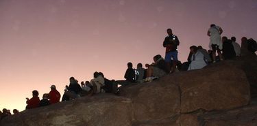 Las estrellas que guan a los beduinos en el desierto del Sina