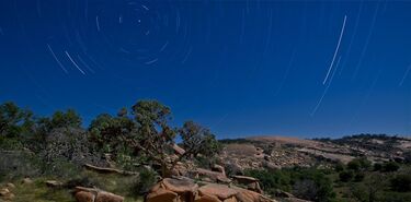 Una Roca Encantada en Texas desde la que ver las estrellas 