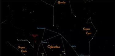 Conocer y localizar Ofiuco el signo del zodiaco nmero 13