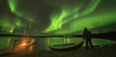 Kiruna la capital de las auroras boreales de Suecia se traslada