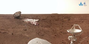 Llegan nuevos datos de Marte recogidos por el rover chino Zhurong