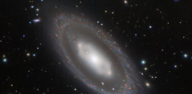 Los astrnomos observan la misteriosa galaxia hexagonal