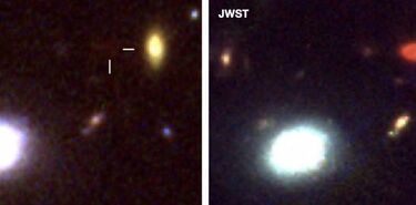 Los UFOs o galaxias oscuras que descubri el telescopio Webb