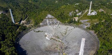 El famoso telescopio de Arecibo no se reconstruir y los astrnomos estn desolados