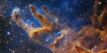 Los Pilares de la Creacin como nunca se haban visto gracias al Telescopio Espacial Webb
