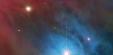 Hubble fotografa una joven y temperamental estrella en la Nebulosa de Orin 