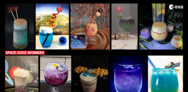 Inspirador men de ccteles sin alcohol servido por los ganadores de Space Juice