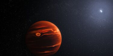 El telescopio Webb detecta remolinos de nubes arenosas en un planeta remoto
