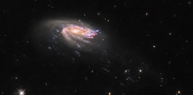 Hubble observa una criatura marina csmica 