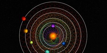 Descubren la danza sincronizada de un sistema de seis planetas 