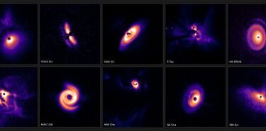 Very Large Telescope captura unas vistas nicas de la formacin de planetas 
