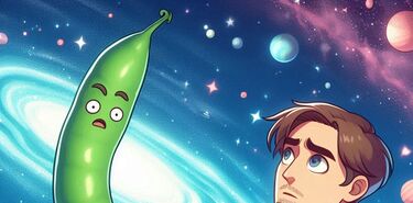 Descubierta una rara galaxia juda verde