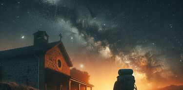 Dnde encontrar un Albergue Starlight en el Camino de Santiago Primitivo