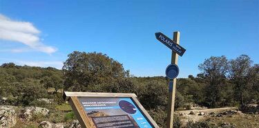 Las Estrellas de Sierra Morena desde el Mirador de Mingorramos