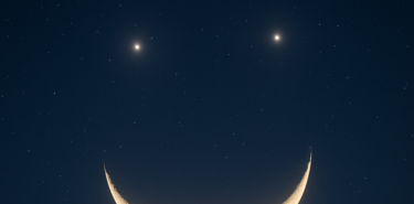 Has visto la Luna sonriente de la madrugada As fue realmente este simptico fenmeno