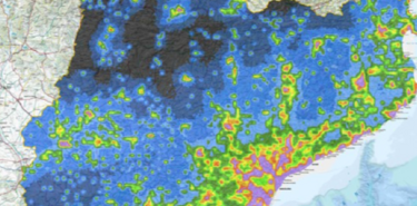 Catalua presenta su primer mapa global de contaminacin lumnica con alta precisin