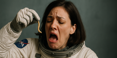 Comer insectos en el espacio La ESA investiga el men del futuro