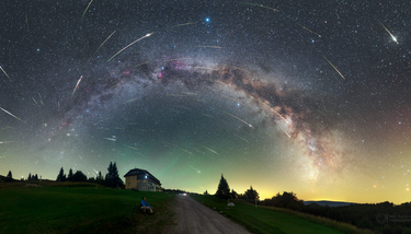 Perseidas Poloniny Eslovaquia