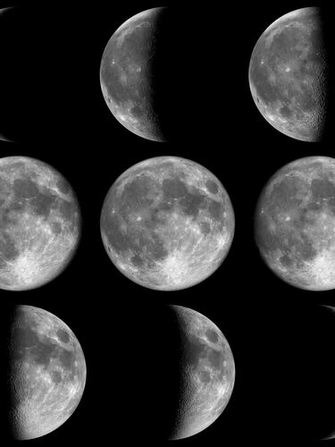 fases de la luna