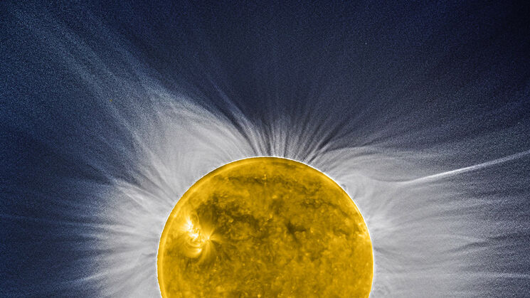 eclipse solar corona _ ESA