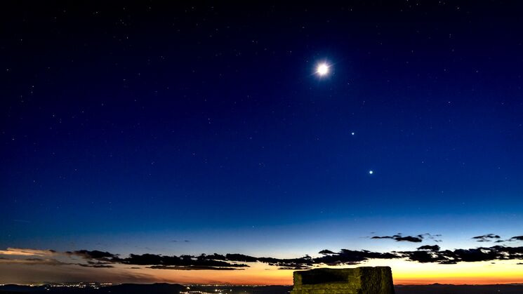 conjuncin venus jpiter 