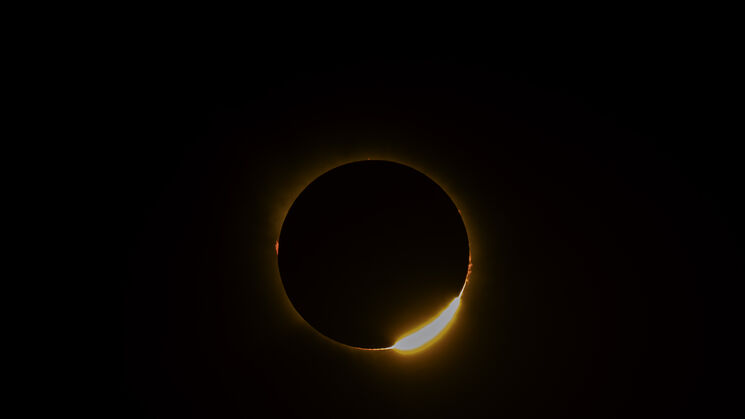 Eclipse total de sol 12 de agosto Diego