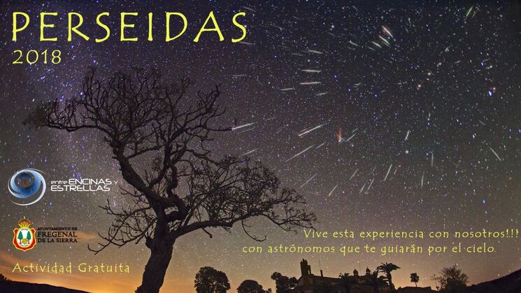 Perseidas en Extremadura 2018