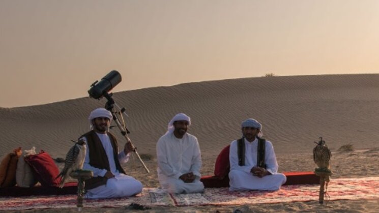 Desierto de Al Marmoum en Dubai