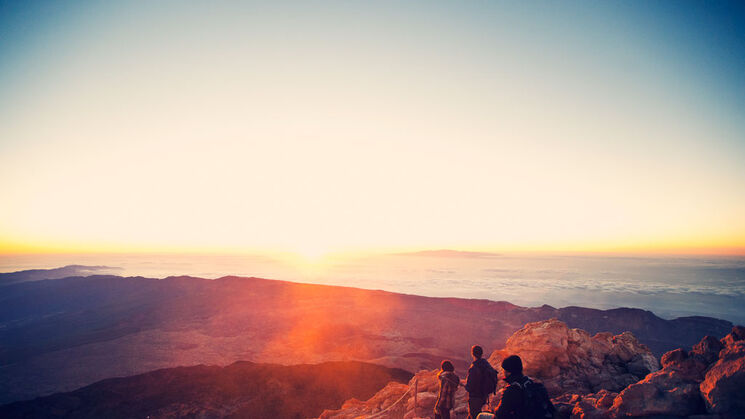 Amanecer en el Teide Islas Canarias