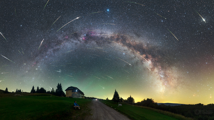 Perseidas Poloniny Eslovaquia