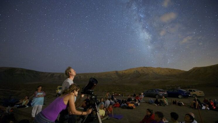 Perseidas en Los Monegros Huesca