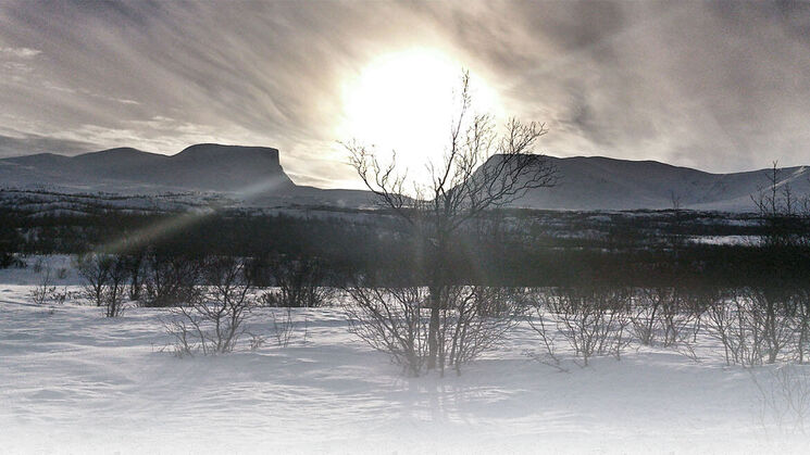 Kiruna en Suecia