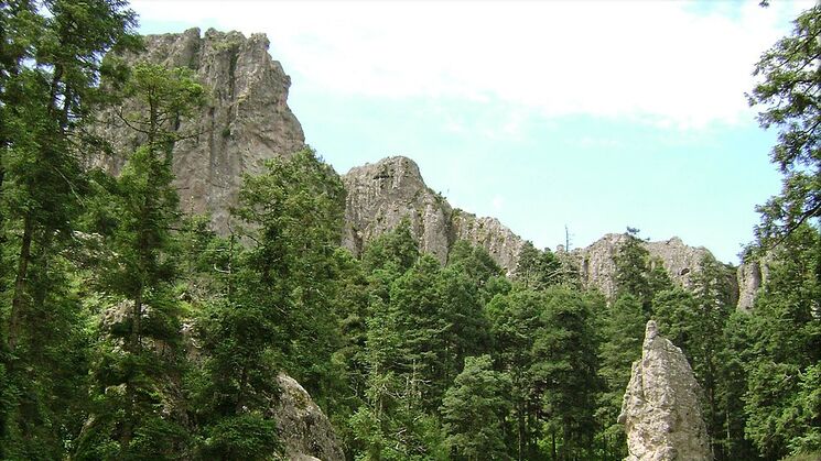 Parque nacional El Chico en Mxico