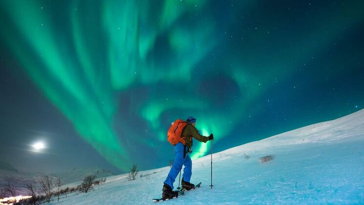 auroras boreales en Noruega