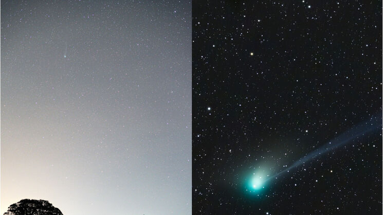 mejores imgenes cometa verde ztf