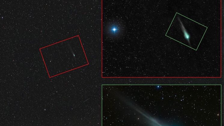 mejores imgenes cometa verde ztf