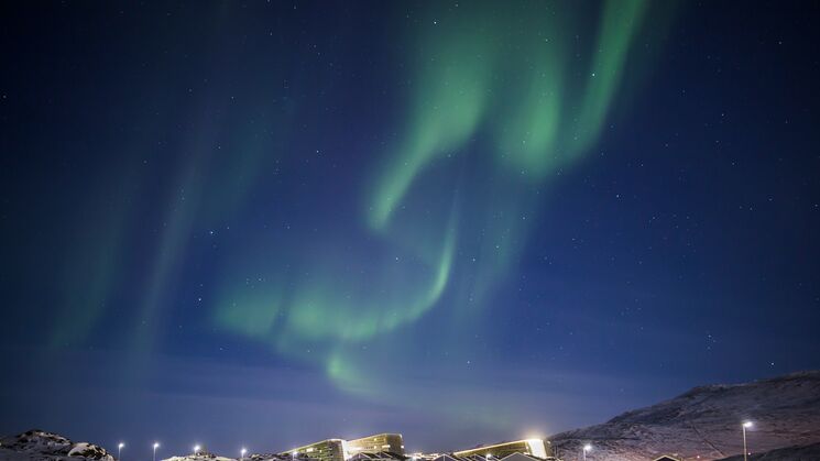 Auroras boreales Groenlandia 