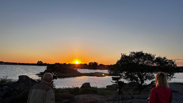 solsticio desde los barruecos