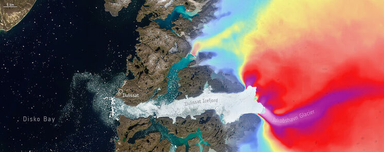 Diez aos vigilando el hielo del planeta Sentinel1 el radar que no duerme