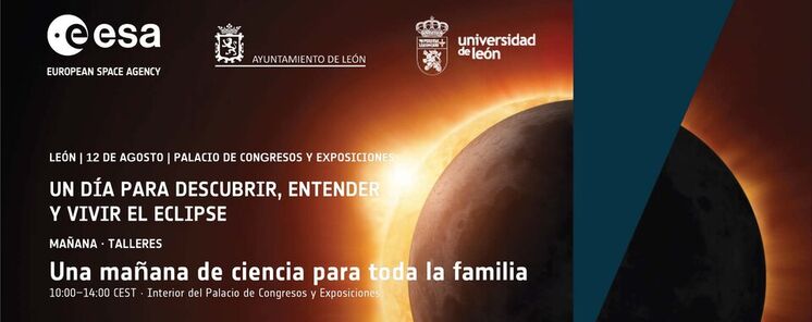 La ESA invita a vivir el eclipse total desde Len con cientficos y actividades gratuitas