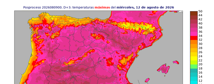 AEMET actualiza el eclipse dnde habr nubes y dnde hay riesgon de incendio