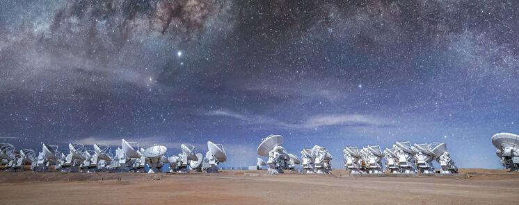 ALMA abre una nueva ventana al Universo fro desde el desierto de Atacama