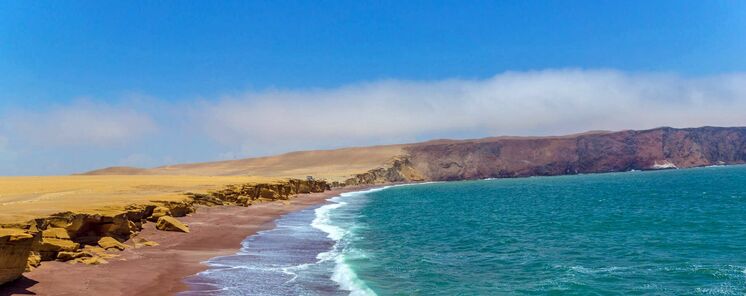 Paracas el desierto de Per donde las estrellas se encuentran con el Pacfico