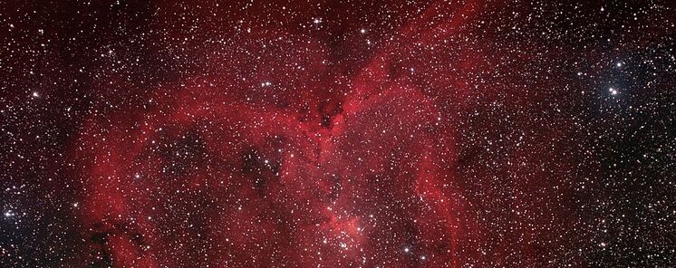 El universo nos enamora con las nebulosas del Corazn y Alma 