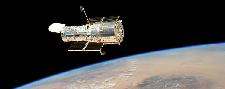 Hubble nos regala una increble Rosa galctica por su cumpleaos