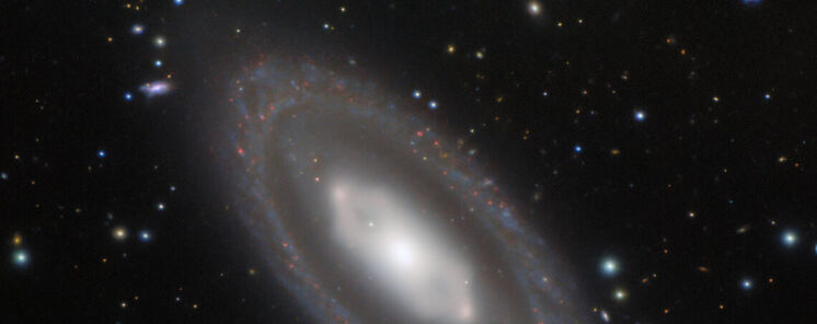 Los astrnomos observan la misteriosa galaxia hexagonal