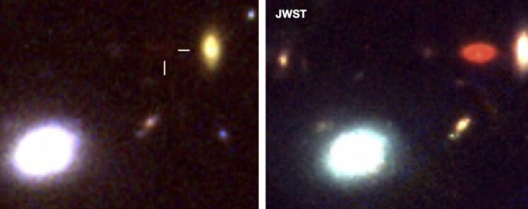 Los UFOs o galaxias oscuras que descubri el telescopio Webb