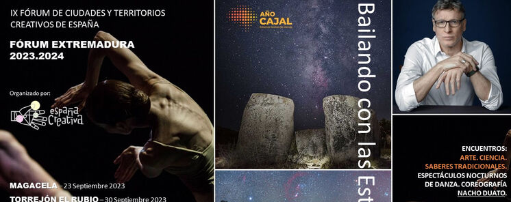 Bailando con las estrellas en Extremadura IX Frum de Territorios Creativos de Espaa
