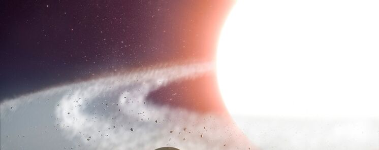 Descubrimiento imposible Un planeta orbita alrededor de una gigante roja  