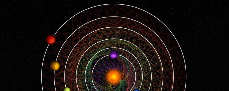 Descubren la danza sincronizada de un sistema de seis planetas 